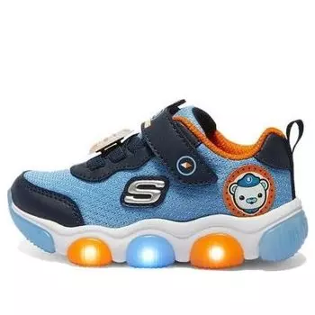 Кроссовки (TD) Skechers Running Sneakers 'Light Blue Navy Orange', синий