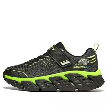 Кроссовки tech- grip 'black green' Skechers, черный