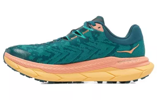 Кроссовки Tecton X женские с низким верхом, зеленые/оранжевые Hoka One One