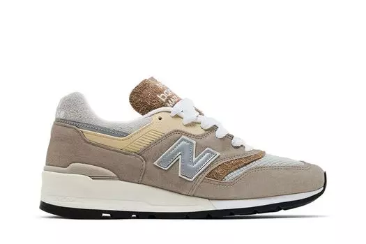 Кроссовки Teddy Santis x 997 Made in USA 'Light Mushroom Mirage Grey', серый