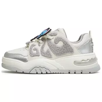 Кроссовки teenmix Skateboarding Shoes Women's Low-top, серебряный