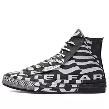 Кроссовки telfar x chuck 70 high 'stars and stripes' Converse, черный