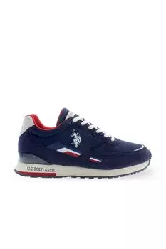 Кроссовки - Темно-синие - Плоские U.S. Polo Assn., темно-синий
