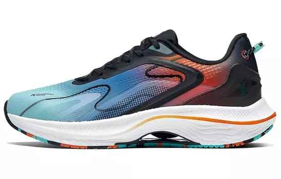 Кроссовки Tengyue мужские с низким верхом черного/мармеладного цвета Xtep