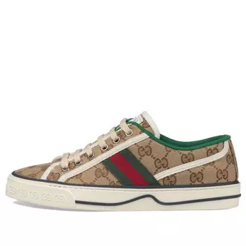 Кроссовки tennis 1977 'beige ebony' Gucci, коричневый