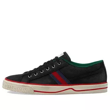 Кроссовки tennis 1977 'black cotton' Gucci, черный