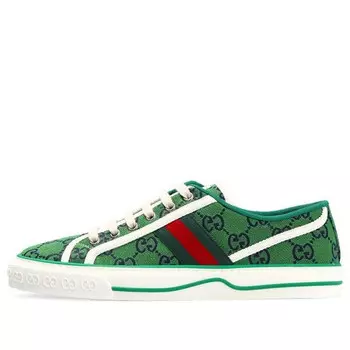 Кроссовки tennis 1977 'green' Gucci, зеленый