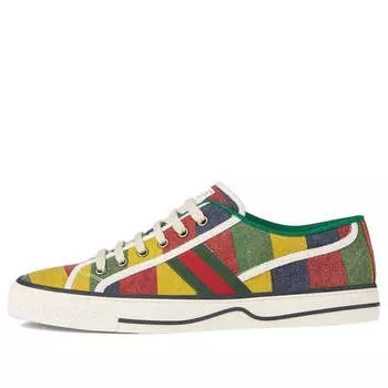 Кроссовки tennis 1977 'yellow red green' Gucci, желтый