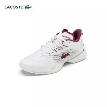 Кроссовки теннисные Lacoste French Crocodile X Medvedev Series AG-LT, синий / черный