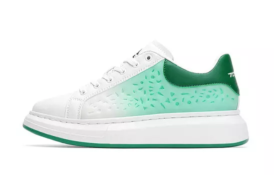 Кроссовки TEPOR Skateboarding Shoes Unisex Low-top, белый