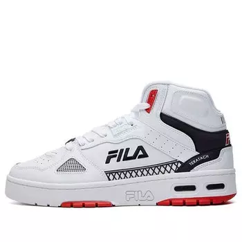 Кроссовки teratach mid-top white/red/black Fila, белый