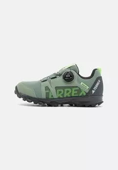 Кроссовки TERREX AGRAVIC BOA R.RDY UNISEX Adidas Terrex, цвет silver green/core black/green spark