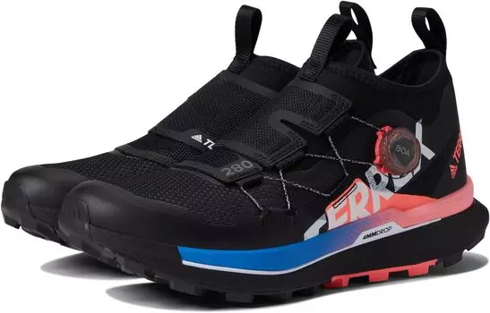 Кроссовки Terrex Agravic Pro adidas, цвет Black/White/Turbo