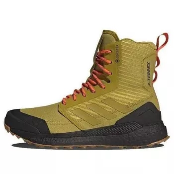 Кроссовки terrex free hiker xpl gore tex boots Adidas, зеленый