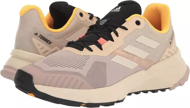 Кроссовки Terrex Soulstride adidas, цвет Wonder Taupe/Wonder White/Solar Gold