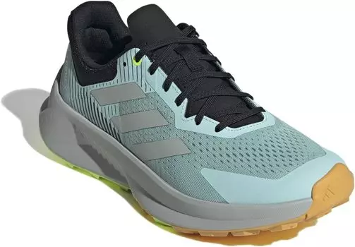 Кроссовки Terrex Soulstride Flow adidas, цвет Semi Flash Aqua/Wonder Silver/Lucid Lemon