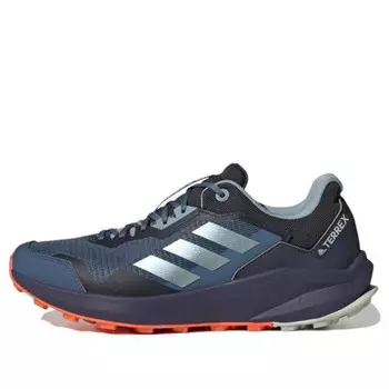 Кроссовки terrex trailrider trail running shoes 'wonder steel magic grey met' Adidas, черный