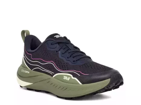 Кроссовки Teva Trailwinder Hiking Shoe — женские, черный/оливково-зеленый