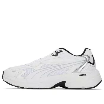 Кроссовки teveris nitro 'metallic - white black' Puma, белый