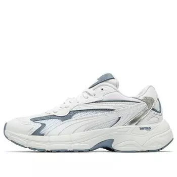 Кроссовки teveris nitro metallic 'white blue' Puma, белый
