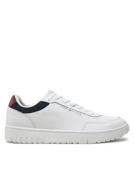 Кроссовки Th Basket Core Lite Lth FM0FM05369 Tommy Hilfiger, белый