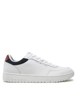 Кроссовки Th Basket Core Lite Lth FM0FM05369 Tommy Hilfiger, белый