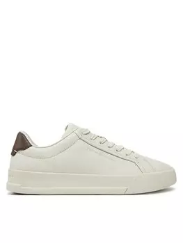 Кроссовки Th Court Best Tumbled Lth FM0FM05324 Tommy Hilfiger, бежевый