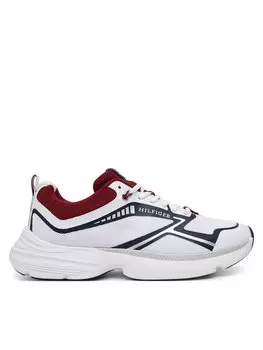 Кроссовки Th Dynafast Tech FM0FM05450 Tommy Hilfiger, белый