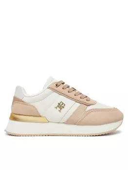 Кроссовки Th Fashion Runner FW0FW08475 Tommy Hilfiger, бежевый