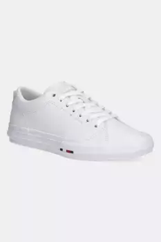 Кроссовки TH HI VULC STREET LOW RWB LTH Tommy Hilfiger, белый