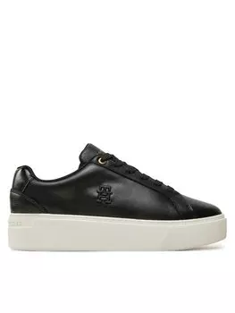 Кроссовки Th Platform Court Sneaker FW0FW08614 Tommy Hilfiger, черный