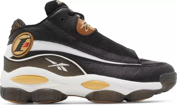 Кроссовки the answer dmx 'black white gold' 2022 Reebok, черный