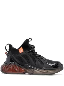Кроссовки The Flame Gen.X.02 Tiger Plein Sport, черный