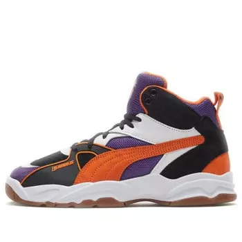 Кроссовки the hundreds x performer mid 'black persimmon' Puma, черный
