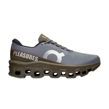Кроссовки The Loop Running Supply x Pleasures x Cloudmonster 2 'Mist Olive', серый