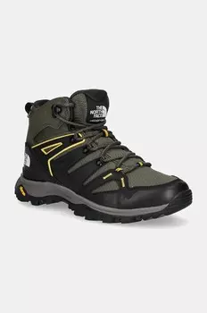 Кроссовки The North Face Hedgehog Mid Gore Tex, зеленый