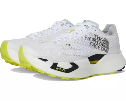 Кроссовки The North Face Summit VECTIV Pro 3, цвет White Ash/Sulphur Spring Green