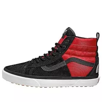 Кроссовки the north face x sk8-hi 46 mte dx 'red' Vans, черный