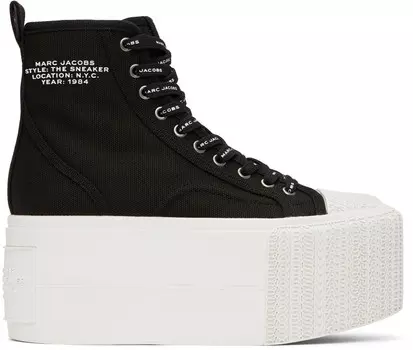 Кроссовки «The Platform High Top» Marc Jacobs, черный