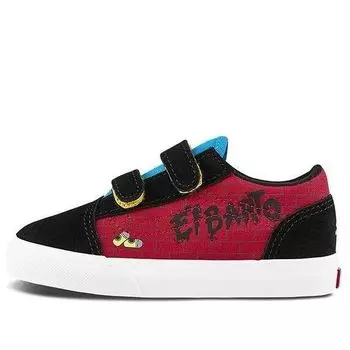 Кроссовки the simpsons x old skool v 'el barto' Vans, черный