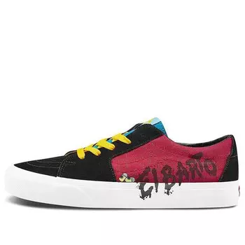 Кроссовки the simpsons x sk8-low 'el barto' Vans, красный