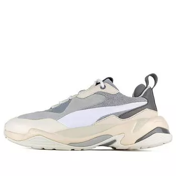 Кроссовки thunder colour block 'gray white' Puma, серый