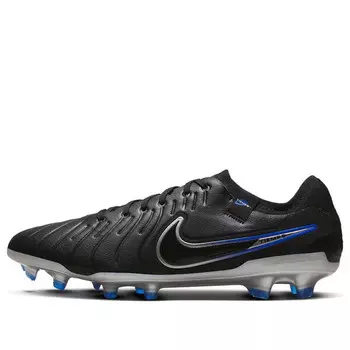 Кроссовки tiempo legend 10 pro firm-ground low-top football boot 'black' Nike, черный