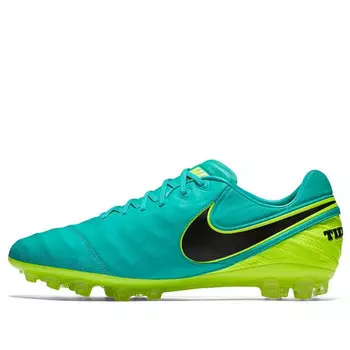 Кроссовки tiempo legend 6 ag-r 'clear jade volt' Nike, мультиколор