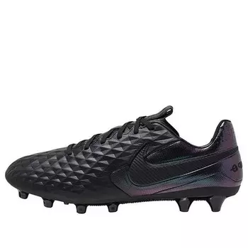 Кроссовки tiempo legend 8 pro ag 'kinetic black' Nike, черный