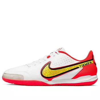 Кроссовки tiempo legend 9 academy ic 'white red yellow' Nike, белый