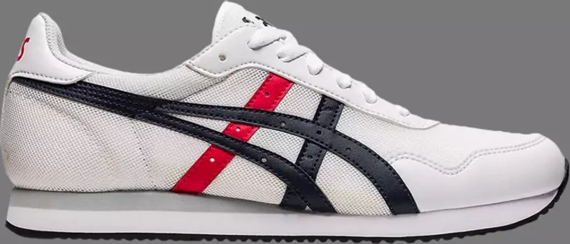 Кроссовки tiger runner 'white midnight' Asics, белый