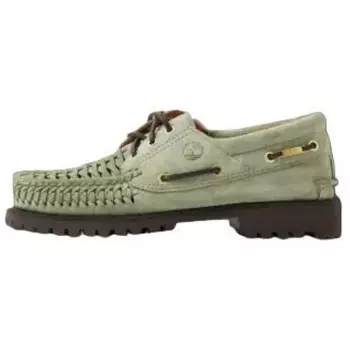 Кроссовки Timberland AUTHENTICS Collection Lifestyle Shoes Unisex Low-top Green, зеленый