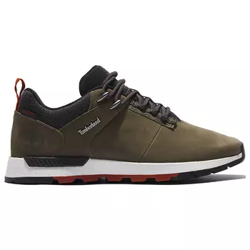 Кроссовки Timberland Field Trekker Low Lace Up, цвет Dark Green Nubuck