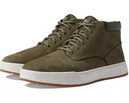Кроссовки Timberland Maple Grove Leather Chukka, цвет Dark Green Nubuck